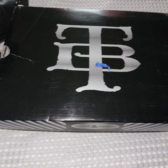 BITTER & TWISTED  NIB MENS SIZE 9M COLTON PLAID & LEATHER SKATEBOARD SNEAKERS - Picture 12 of 12